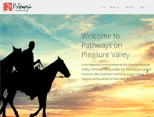 Tablet Screenshot of pleasurevalley.com